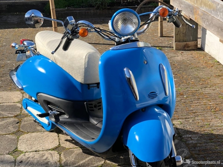 Ebretti 518 E-scooter blauw